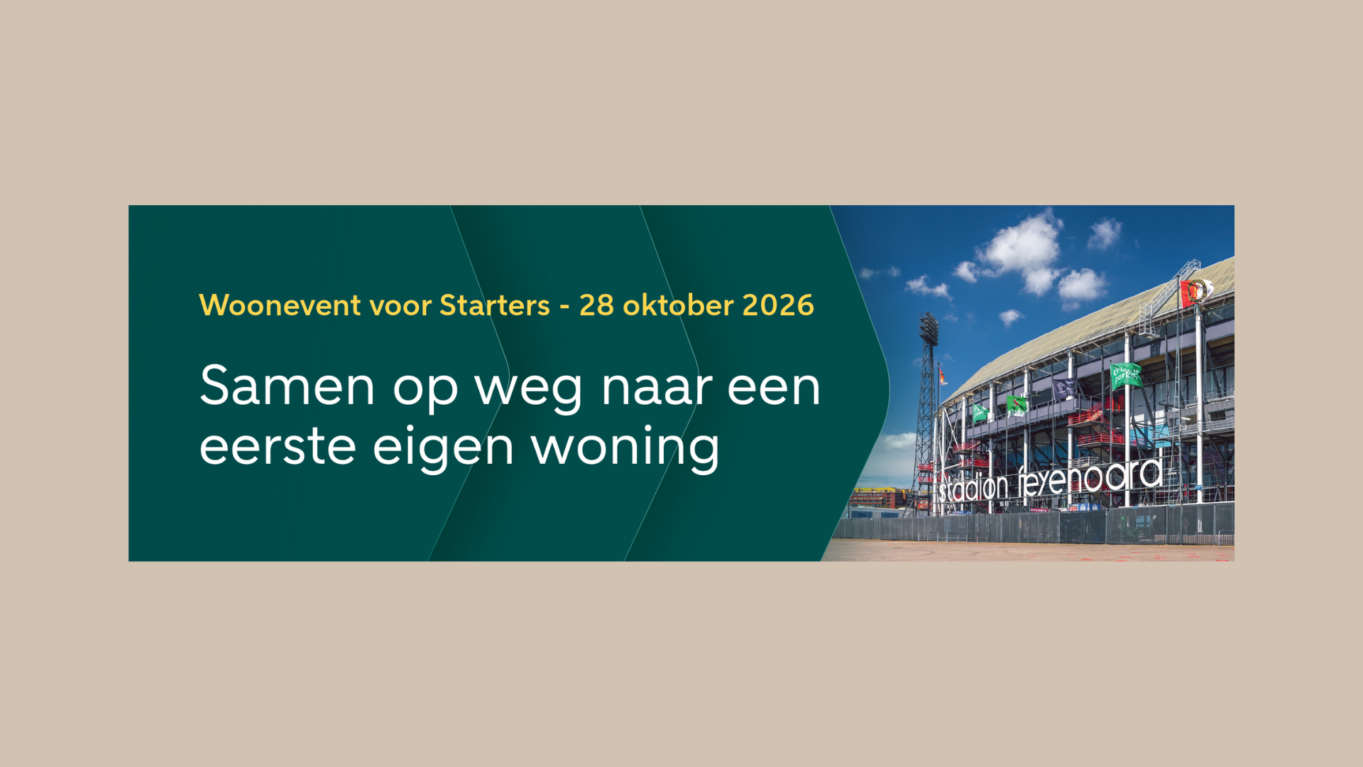 28 oktober: Timber op het Woonevent voor Starters